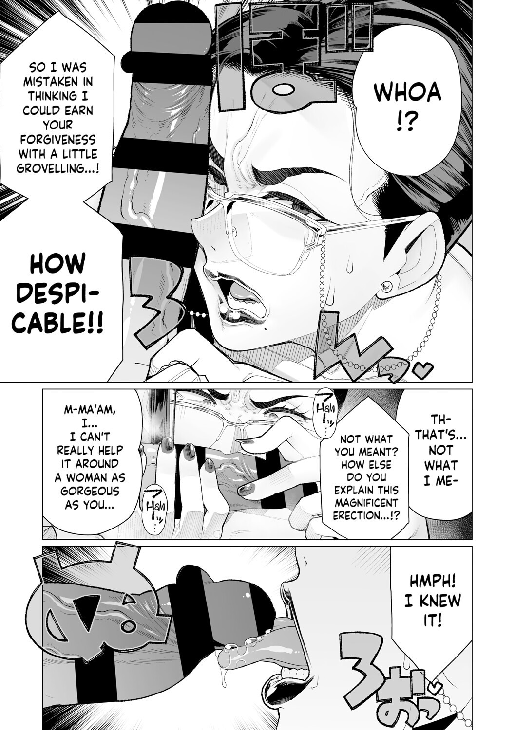 Hentai Manga Comic-Haughty Housewives: Defeated by Dick-Read-153